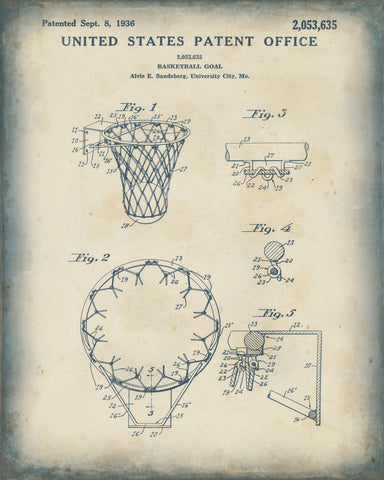 Patented Sport VI - Wall Art - By Studio W- Gallery Art Company