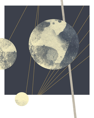 Planetary Weights II - Wall Art - By Jacob Green- Gallery Art Company