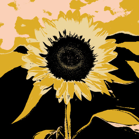 Pop Art Sunflower IV - Wall Art - By Jacob Green- Gallery Art Company