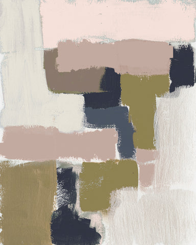 Revised Color Block II - Wall Art - By Jennifer Goldberger- Gallery Art Company