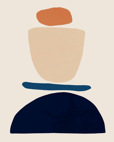 Fraction Stack I - Wall Art - By Victoria Barnes- Gallery Art Company