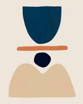 Fraction Stack II - Wall Art - By Victoria Barnes- Gallery Art Company
