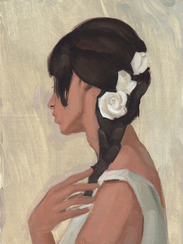 Female Portrait II - Wall Art - By Jacob Green- Gallery Art Company