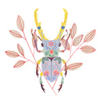 Floral Beetles V - Wall Art - By Melissa Wang- Gallery Art Company