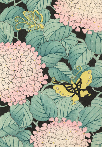 Japanese Floral Design I - Wall Art - By Korin Furuya- Gallery Art Company