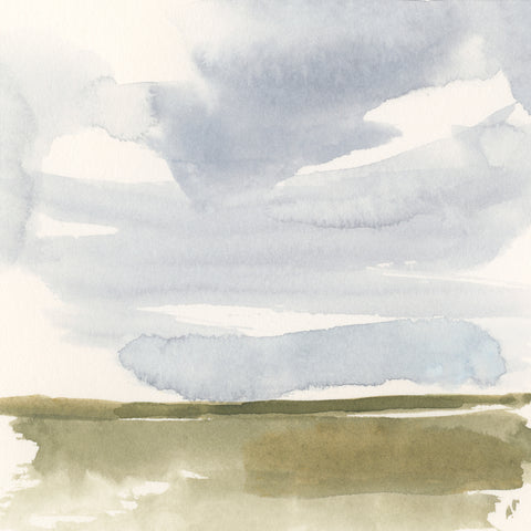 Open Field Sketch I - Wall Art - By Victoria Barnes- Gallery Art Company