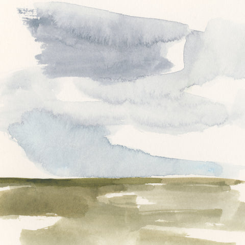 Open Field Sketch II - Wall Art - By Victoria Barnes- Gallery Art Company