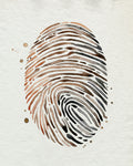 Finger Print I - Wall Art - By Grace Popp- Gallery Art Company