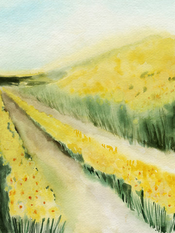 Gilded Aisles II - Wall Art - By Grace Popp- Gallery Art Company