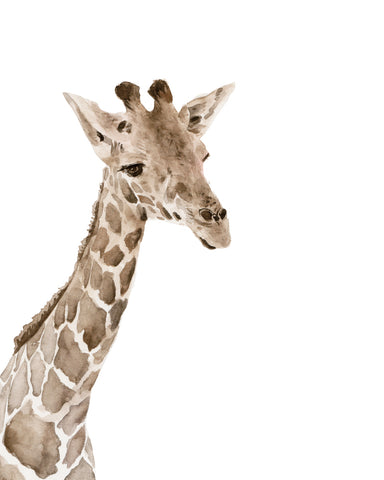 Safari Animal Portraits II - Wall Art - By Melissa Wang- Gallery Art Company