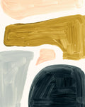 Brushy Shapes II - Wall Art - By Victoria Barnes- Gallery Art Company