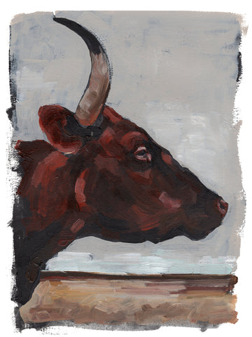 Cattle View II - Wall Art - By Jennifer Paxton Parker- Gallery Art Company