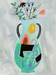 Collage Vase I - Wall Art - By Melissa Wang- Gallery Art Company