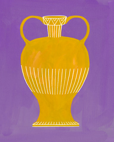 Neon Vase I - Wall Art - By Melissa Wang- Gallery Art Company