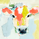 Pastel Cow I - Wall Art - By Victoria Barnes- Gallery Art Company