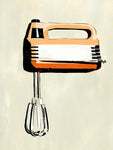 Retro Kitchen Appliance III - Wall Art - By Annie Warren- Gallery Art Company