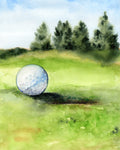 Tee Off Time II - Wall Art - By Jennifer Paxton Parker- Gallery Art Company