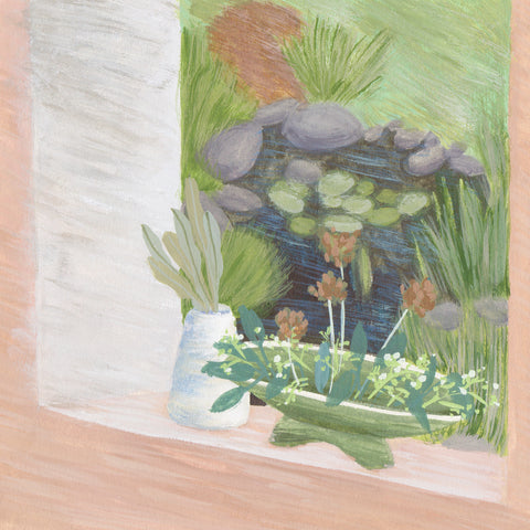 Window Plants II - Wall Art - By Melissa Wang- Gallery Art Company