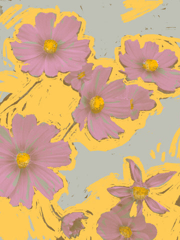 Pop Art Floral II - Wall Art - By Jacob Green- Gallery Art Company