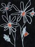 Flower Doodle II - Wall Art - By Jennifer Goldberger- Gallery Art Company