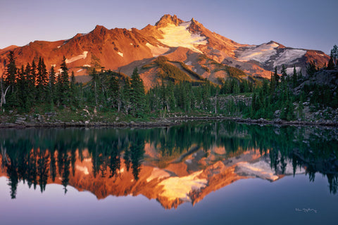 Mount Jefferson Crop - Wall Art - By Alan Majchrowicz- Gallery Art Company