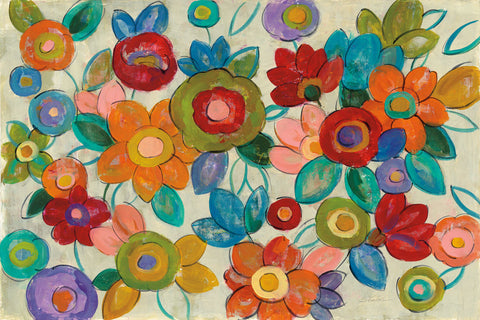 Decorative Flowers - Wall Art - By Silvia Vassileva- Gallery Art Company