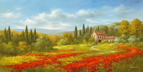 Tuscan Beauty II - Wall Art - By Schölnhammer- Gallery Art Company