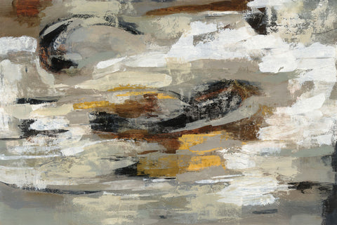 Neutral Abstract Gray - Wall Art - By Silvia Vassileva- Gallery Art Company