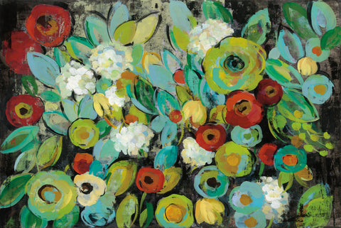 Fiesta Floral - Wall Art - By Silvia Vassileva- Gallery Art Company