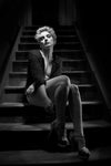 Waiting in the Noir - Wall Art - By PAUL BAYBUT- Gallery Art Company