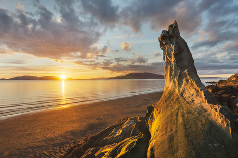 Samish Bay Sunset I - Wall Art - By Alan Majchrowicz- Gallery Art Company