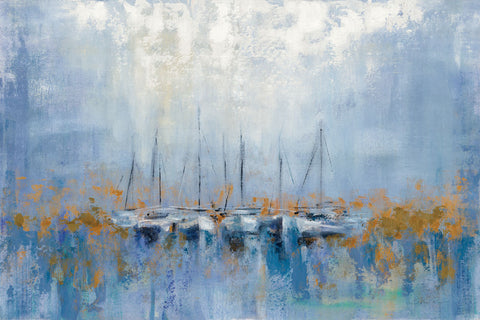 Boats in the Harbor I - Wall Art - By Silvia Vassileva- Gallery Art Company