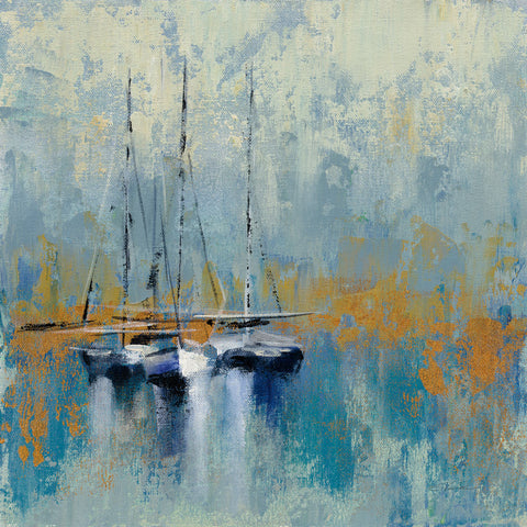 Boats in the Harbor III - Wall Art - By Silvia Vassileva- Gallery Art Company