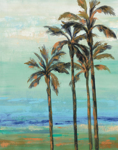 Copper Palms I - Wall Art - By Silvia Vassileva- Gallery Art Company