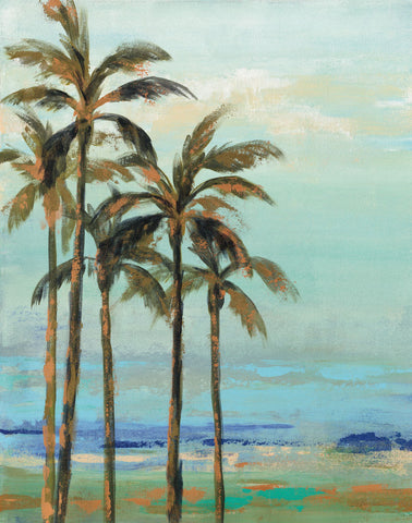 Copper Palms II - Wall Art - By Silvia Vassileva- Gallery Art Company