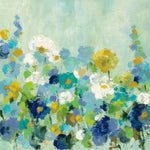 Midsummer Garden White Flowers - Wall Art - By Silvia Vassileva- Gallery Art Company