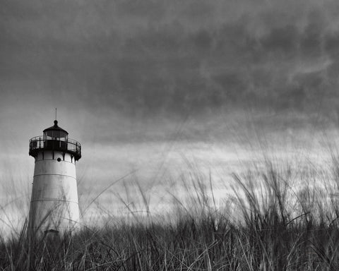 Lighthouse at Sunset BW - Wall Art - By Aledanda- Gallery Art Company