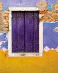 Windows of Burano IV - Wall Art - By Aledanda- Gallery Art Company