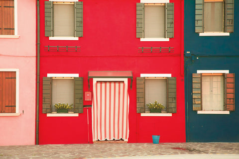 Windows of Burano VI - Wall Art - By Aledanda- Gallery Art Company
