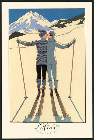 LHiver - Wall Art - By George Barbier- Gallery Art Company