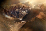 Mont Blanc Massiv - Wall Art - By Nicolas Schumacher- Gallery Art Company