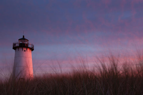 Lighthouse at Sunset Crop - Wall Art - By Aledanda- Gallery Art Company
