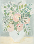 Blushing Bouquet Crop - Wall Art - By Farida Zaman- Gallery Art Company