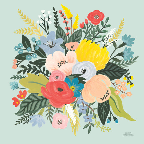 Wild Garden V - Wall Art - By Laura Marshall- Gallery Art Company