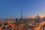 The Amazing Burj Khalifah - Wall Art - By Mohammad Rustam- Gallery Art Company