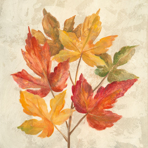 November Leaves IV - Wall Art - By Silvia Vassileva- Gallery Art Company