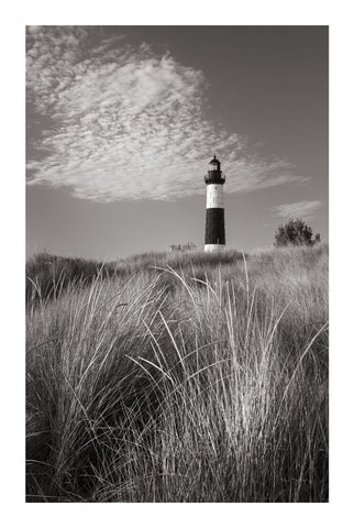 Big Sable Point Lighthouse I BW - Wall Art - By Alan Majchrowicz- Gallery Art Company