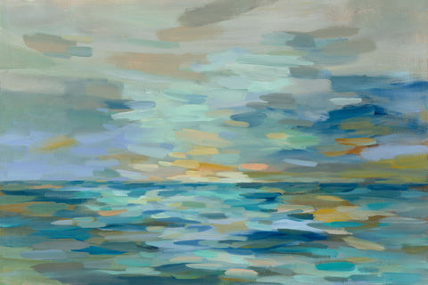 Pastel Blue Sea - Wall Art - By Silvia Vassileva- Gallery Art Company