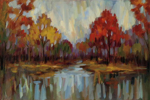 Fall Aquarelle - Wall Art - By Silvia Vassileva- Gallery Art Company