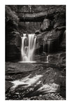 Elakala Falls West I BW - Wall Art - By Alan Majchrowicz- Gallery Art Company